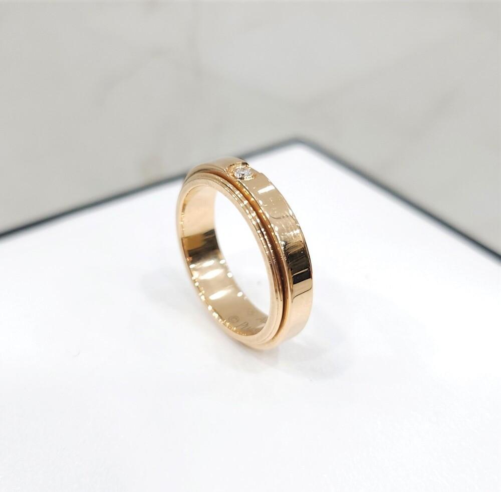 [럭스유] 피아제 다이아 포제션 링 18K 로즈골드 49호 G34P7M00