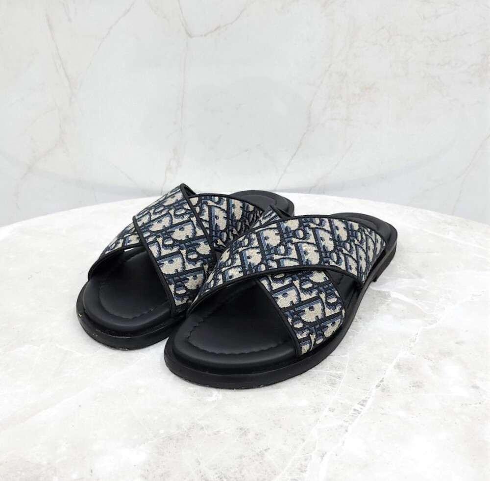 [럭스유] 44 / 디올 알리아스 오블리크 자카드 샌들 3SA126ZSA