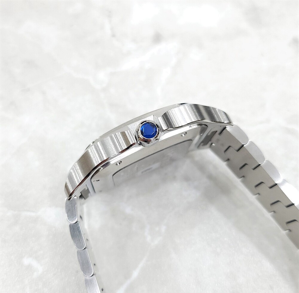 [럭스유] (새상품) 까르띠에 산토스 드 까르띠에 시계 청판 WSSA0071