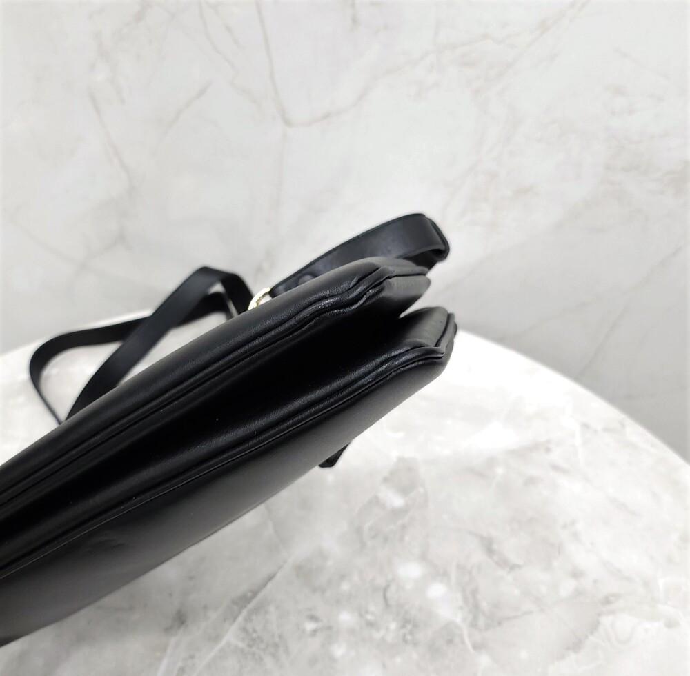 [럭스유] 구찌 블랙 레더 알리백 550130