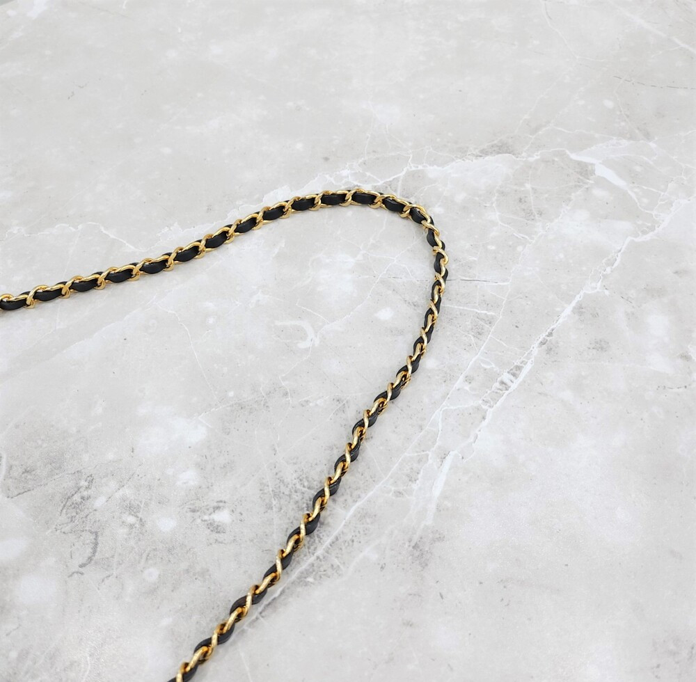 [럭스유] 샤넬 CC로고 빈티지 레더 체인 숄더백