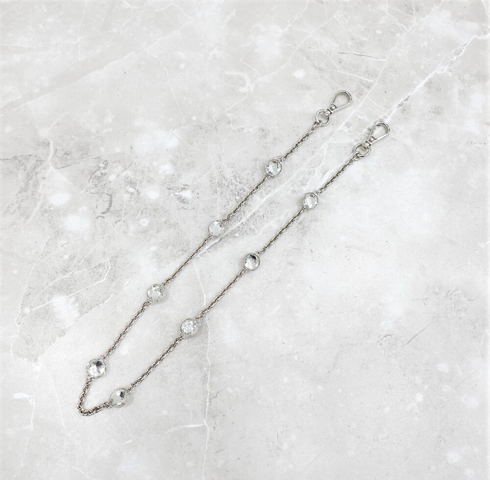 [럭스유] 미우미우 라운드 마틀라세 로고 스트랩 멀티 숄더백 5BH191