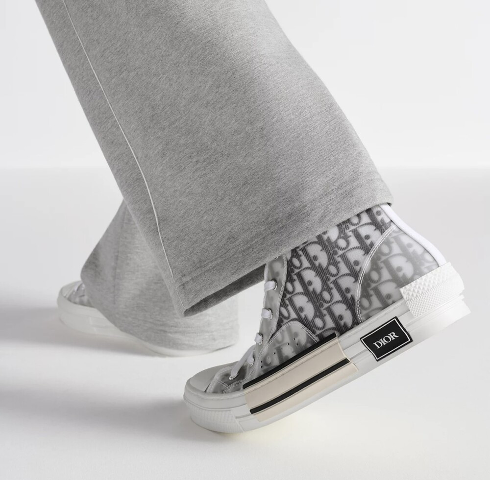 [럭스유] 41 / 디올 오블리크 캔버스 B23 하이탑 스니커즈 3SH118YJP