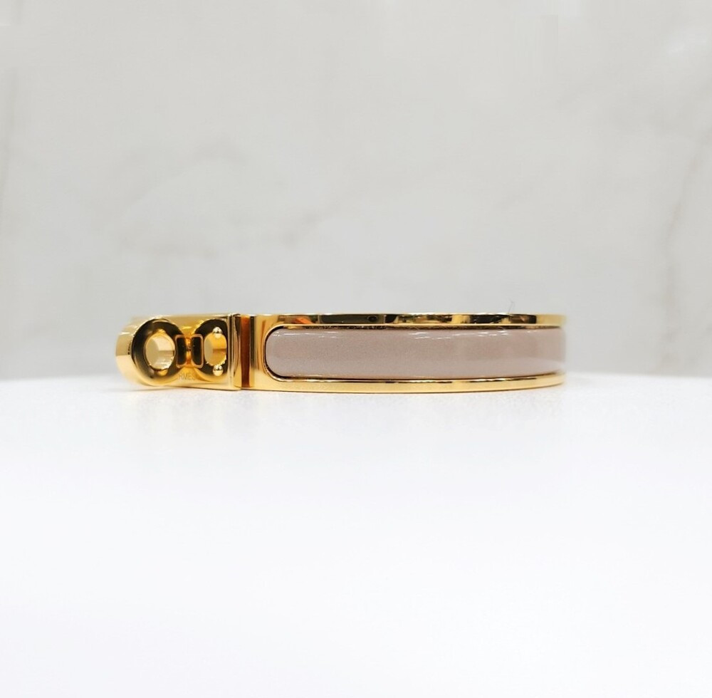 [럭스유] 에르메스 미니 클릭 켈리 팔찌 PM 마론글라쎄 H200004F