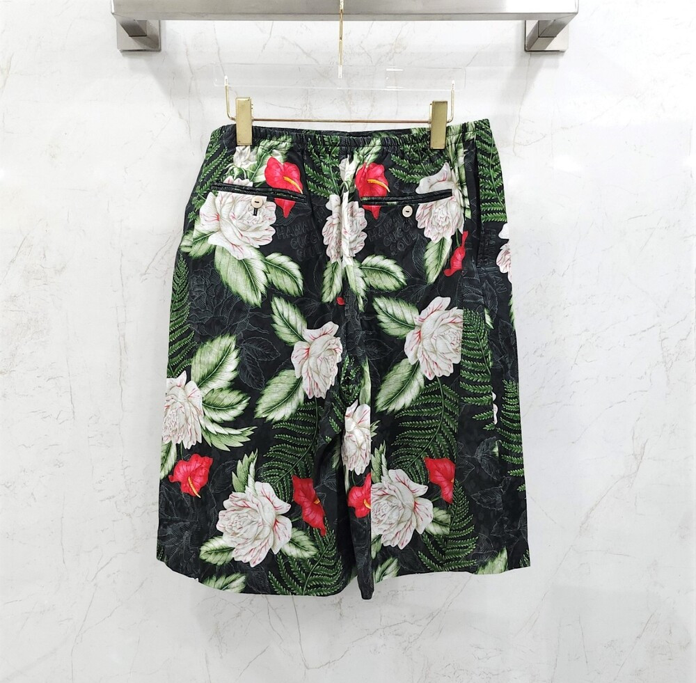 [럭스유] 48 / 구찌 하와이안 비스코스 실크 쇼츠