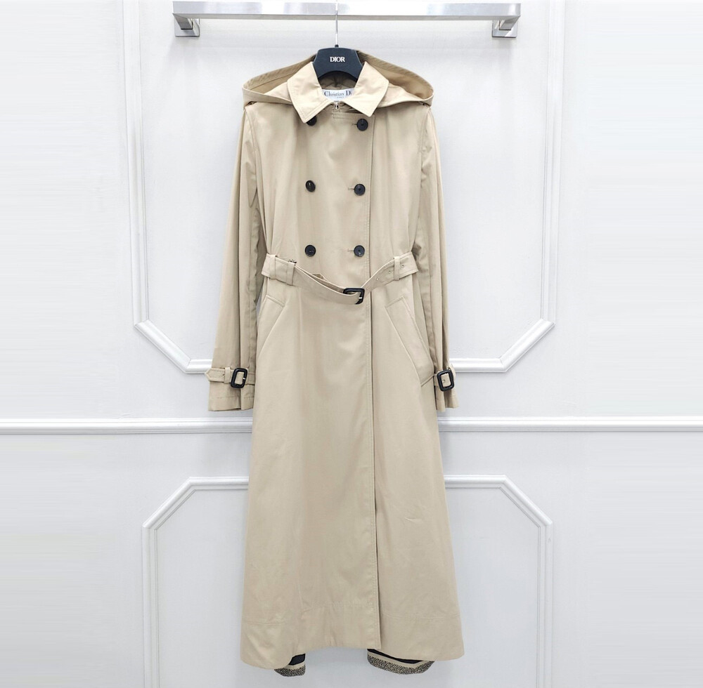 [럭스유] 36 / 디올 개버딘 트렌치 코트