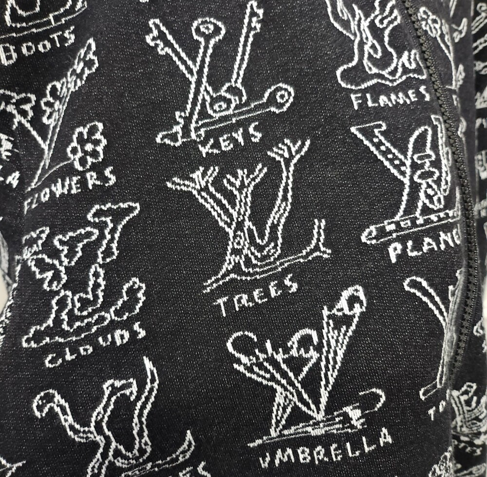 [럭스유] XL / 루이비통 LV 카툰 자카드 집업