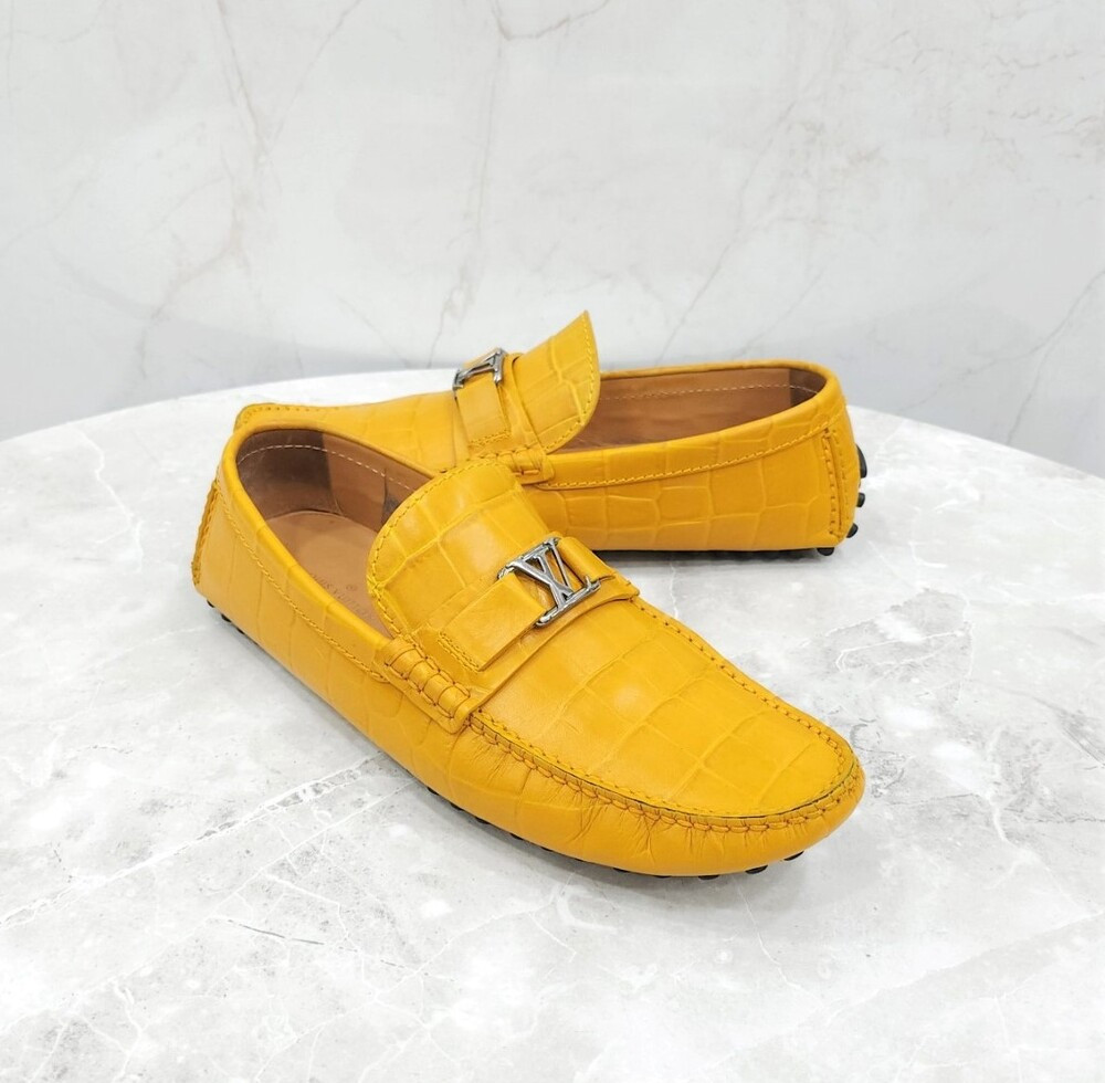 [럭스유] 7 / 루이비통 LV 크로커다일 드라이버 모카신 로퍼