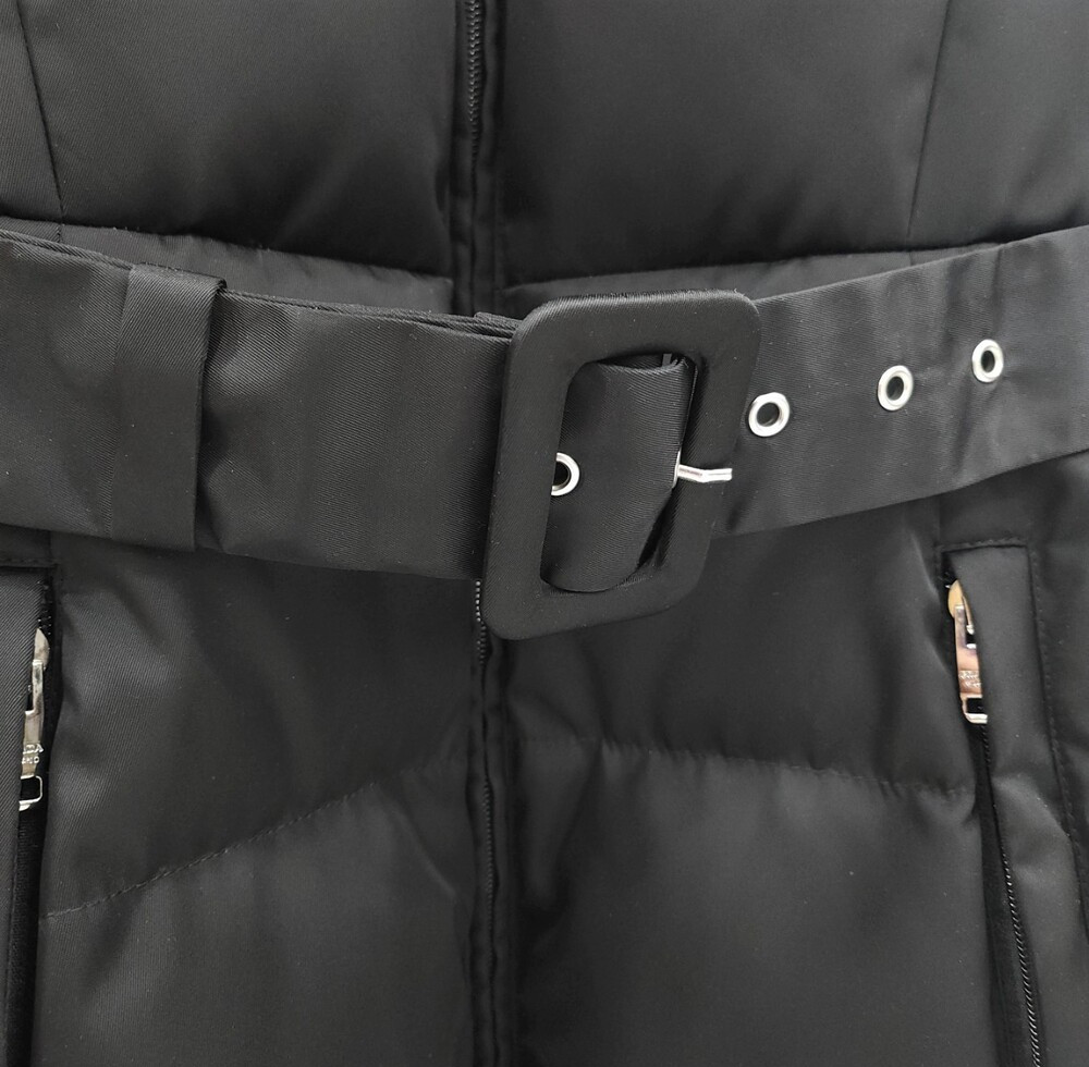 [럭스유] 38 / 프라다 코요테퍼 다운 패딩 점퍼 291534