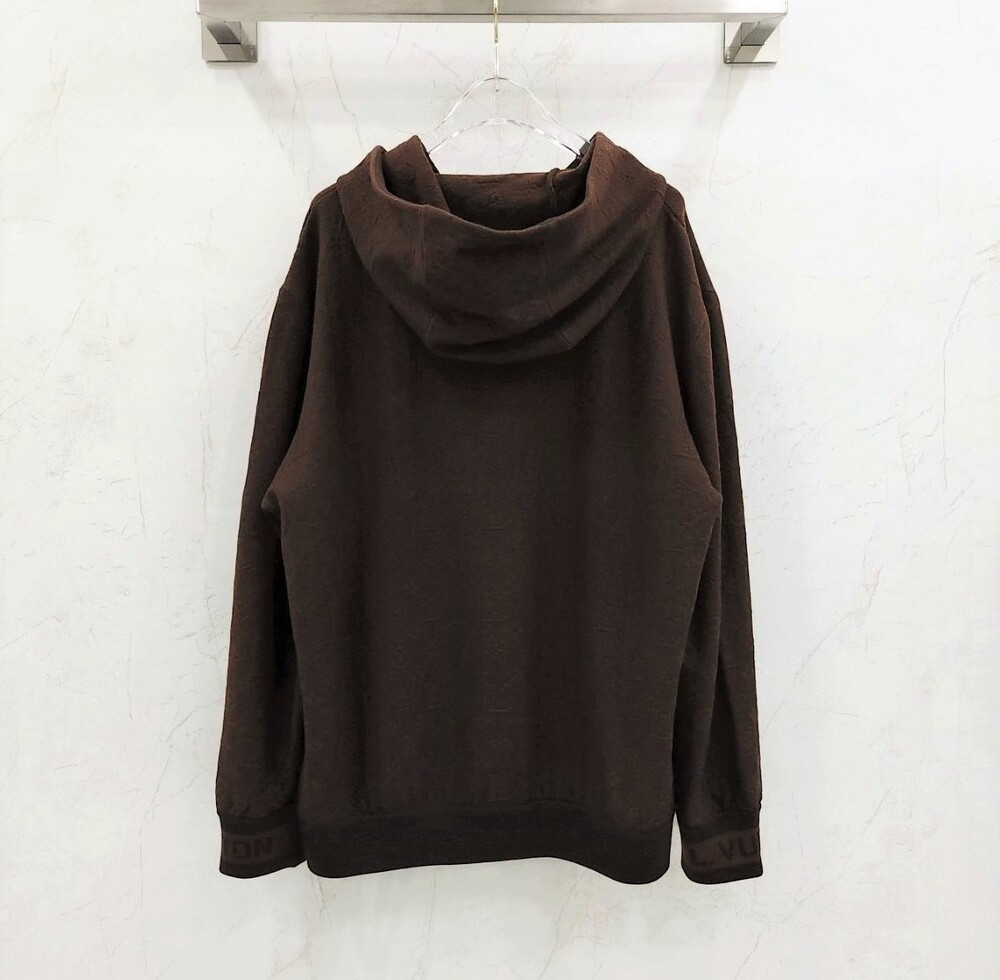 [럭스유] L / 루이비통 브라운 모노그램 풀오버 후드티