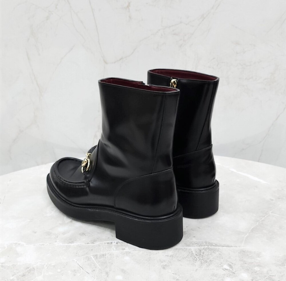 [럭스유] 38 / 구찌 홀스빗 부츠 블랙 798724