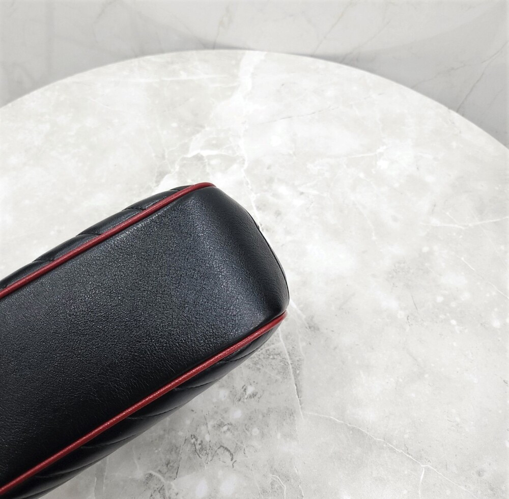 [럭스유] 구찌 GG 마몽 뱀부 탑핸들 체인 숄더백 602270