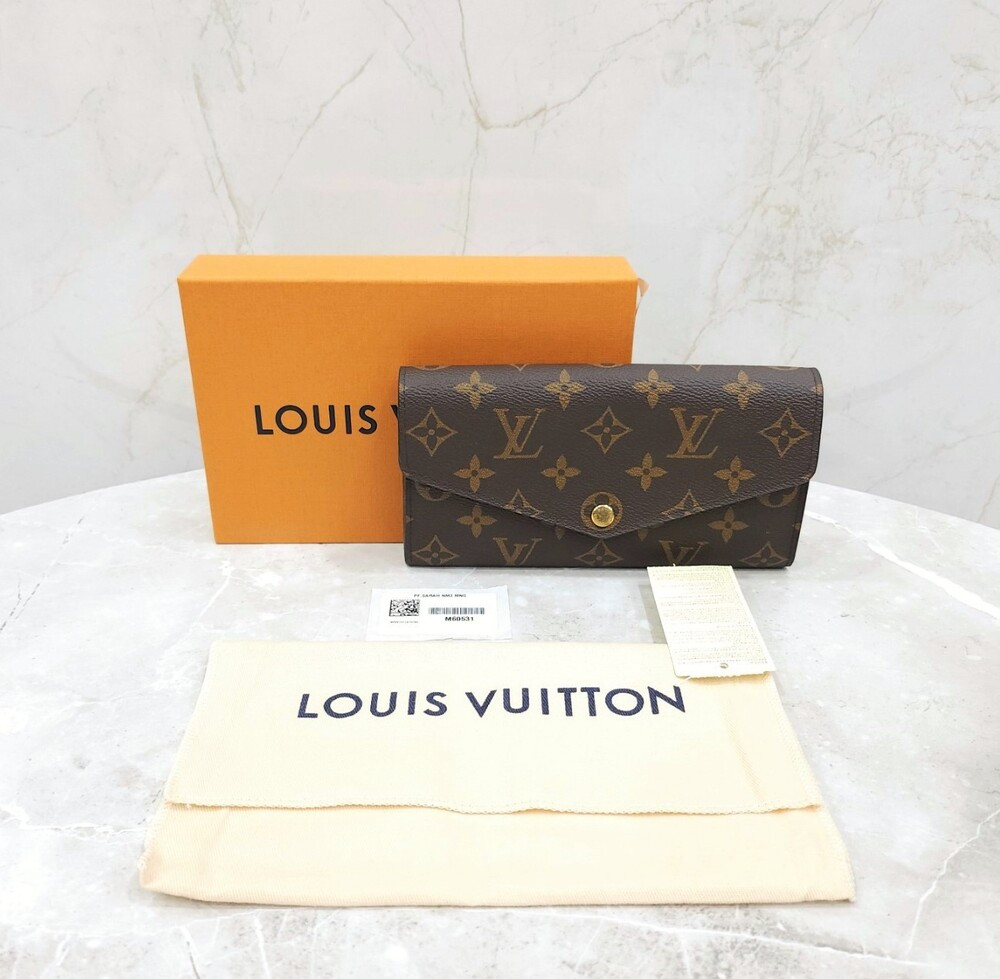 [럭스유] 루이비통 모노그램 사라 월릿 장지갑