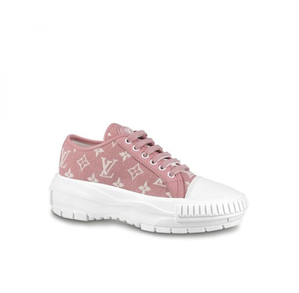 [럭스유] 35 / 루이비통 LV 핑크 스쿼드 스니커즈 1A9S0M