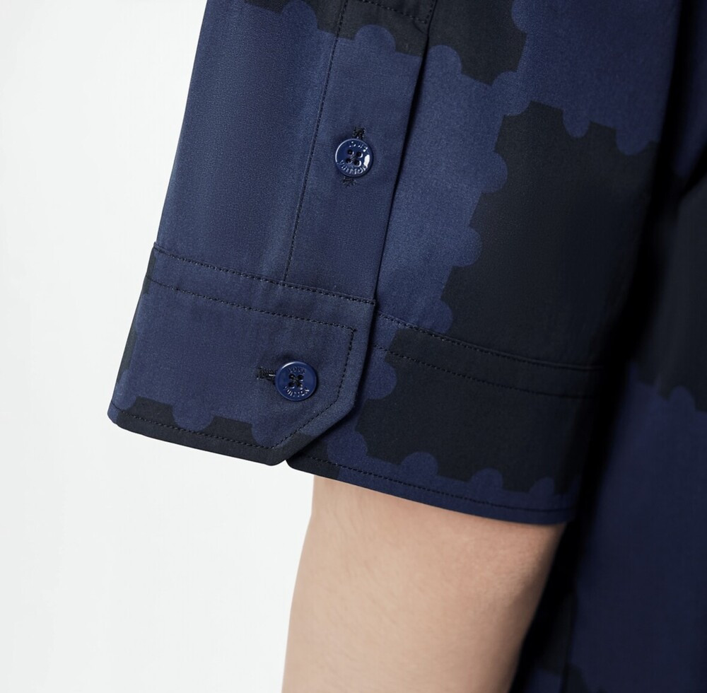 [럭스유] S / 루이비통 LV 다미에 셔츠 1A9GXV