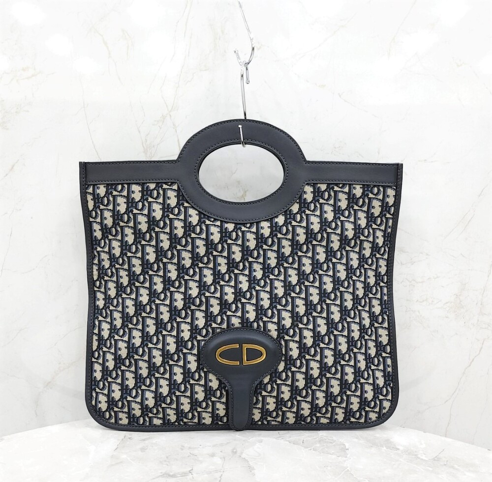 [럭스유] 디올 오블리크 자카드 폴딩 클러치 겸 토트백 M8604CTZQ