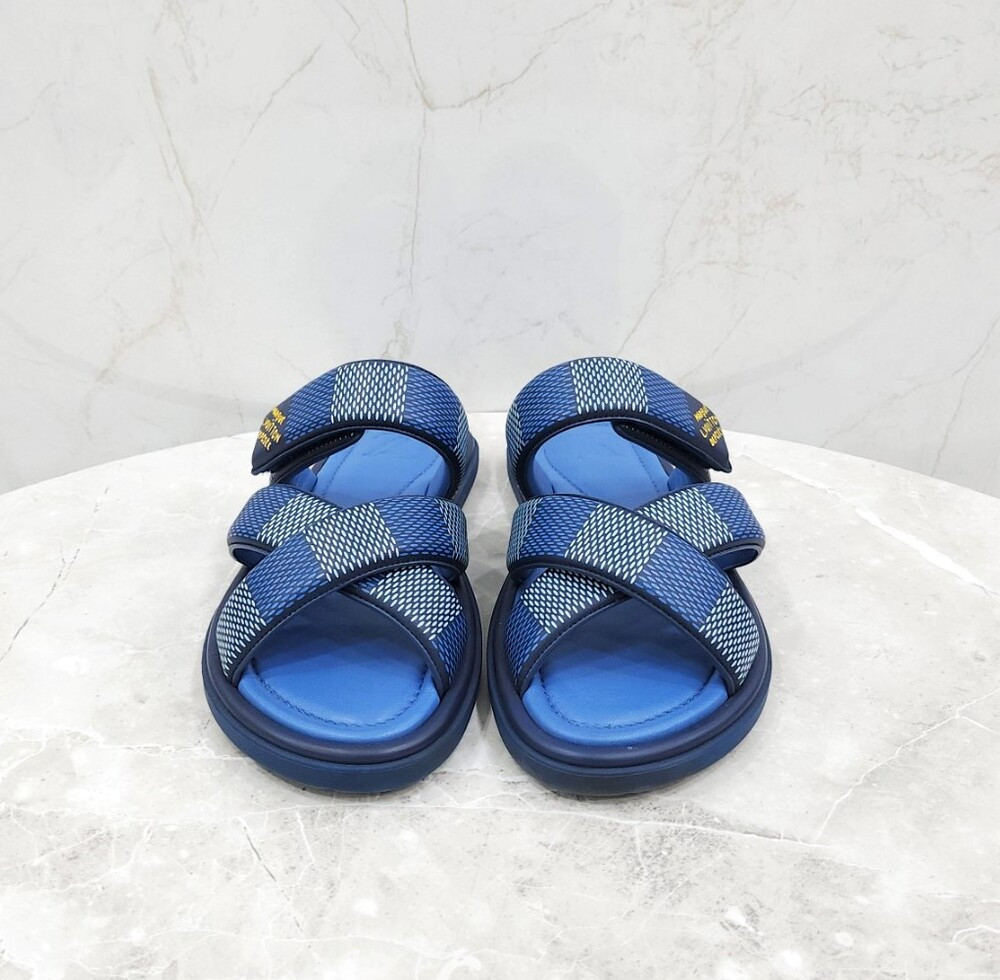 [럭스유] 9 / 루이비통 LV 다미에 베니스 뮬 슬리퍼 1ACRI9