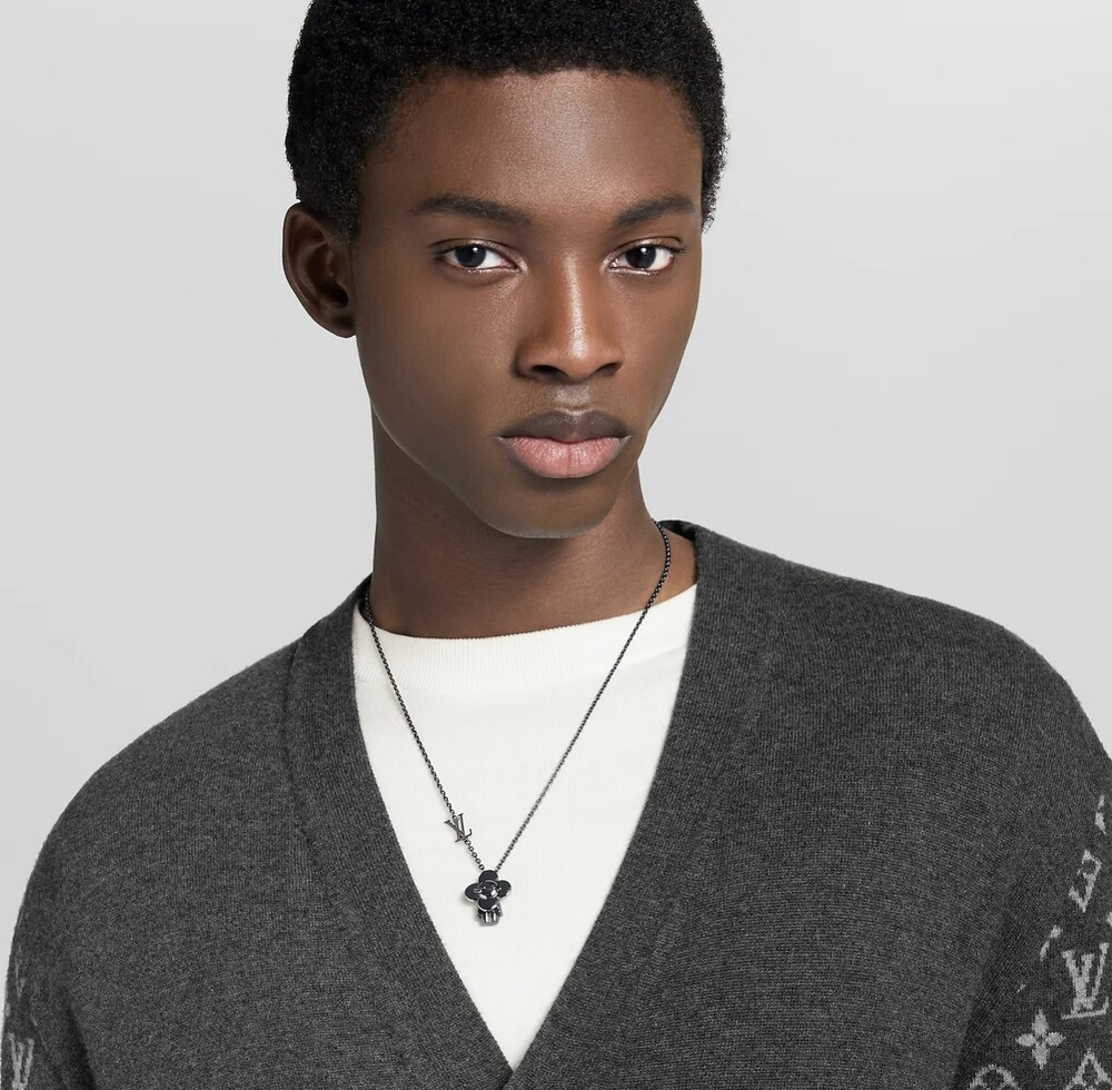 [럭스유] (새상품) 루이비통 비비엔 펜던트 목걸이 M00831