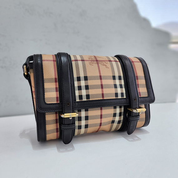 버버리 헤이마켓 체크 크로스백