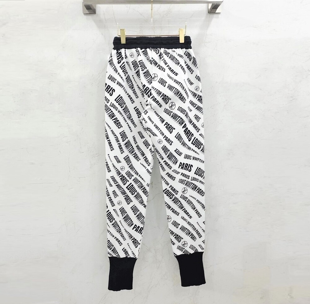 [럭스유] L / 루이비통 LV 시그니처 로고 파리스 조거 팬츠