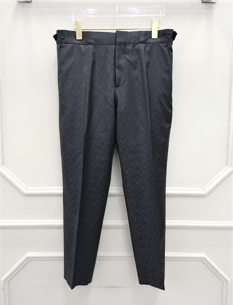 [럭스유] 46.38 / 루이비통 이브닝 왁스 플라워 컷 어웨이 자켓 팬츠 수트세트