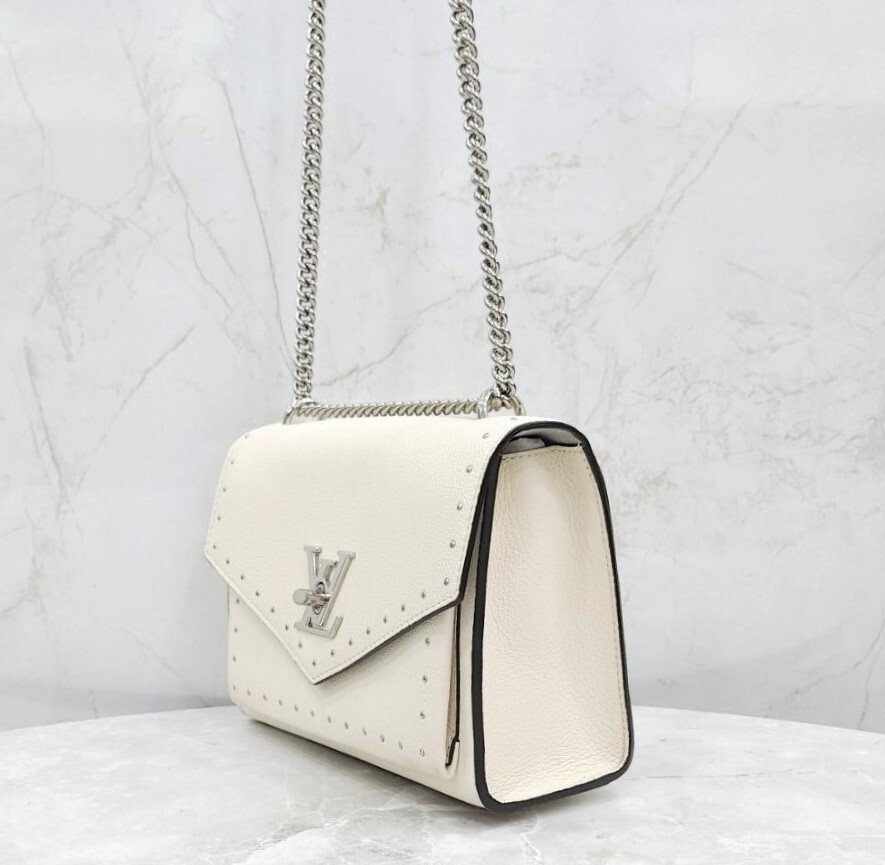[럭스유] 루이비통 마이락미 BB 체인 숄더백 크림 M51495