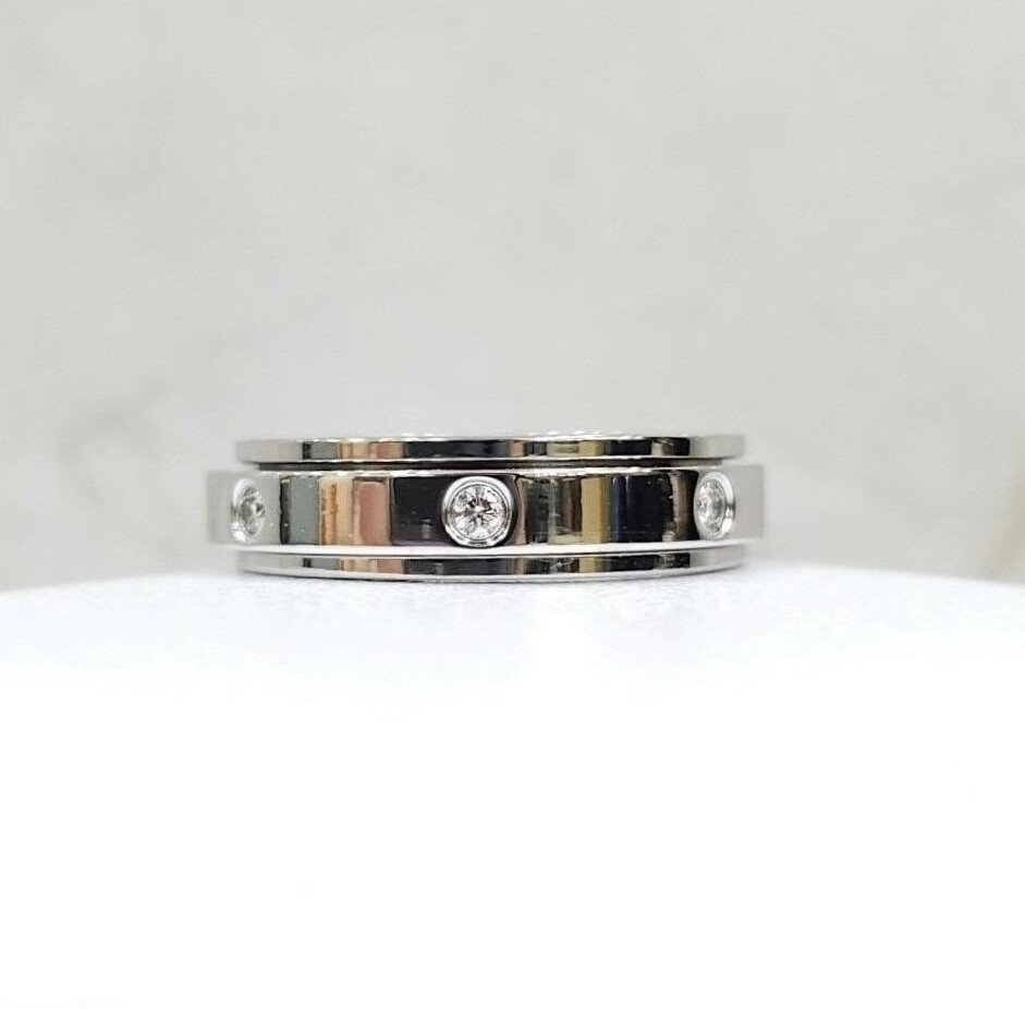 [럭스유] 피아제 화이트골드 다이아 7P 포제션 링 51호 G34PQ300