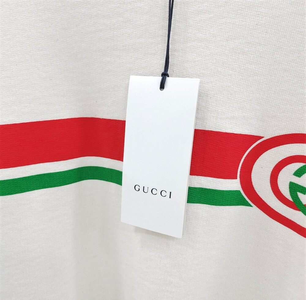 [럭스유] L / 구찌 GG 인터로킹 띠로고 맨투맨