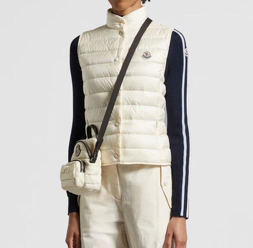 [럭스유] 2 / 몽클레어 여성 리안 패딩 조끼 화이트 I10931A10200