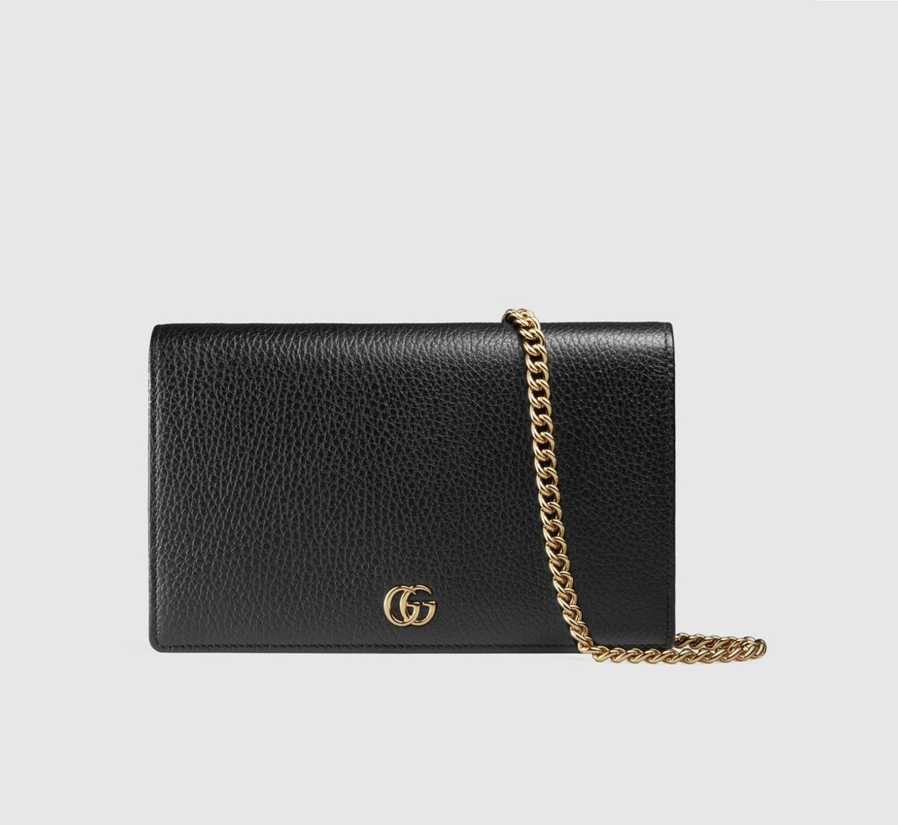 [럭스유] 구찌 GG 마몽 미니 레더 체인백