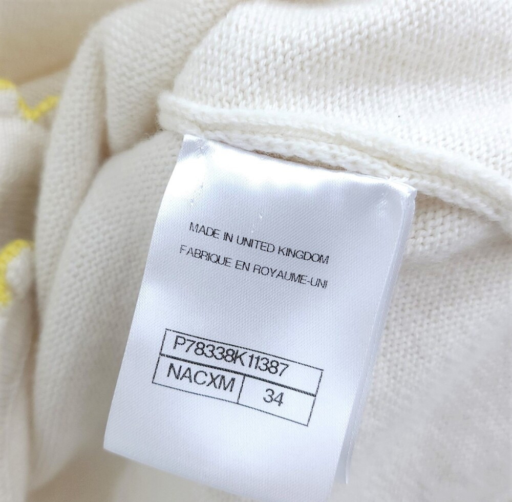 [럭스유] 34 / 샤넬 25S 크루즈 CC버튼 캐시미어 가디건 P78338