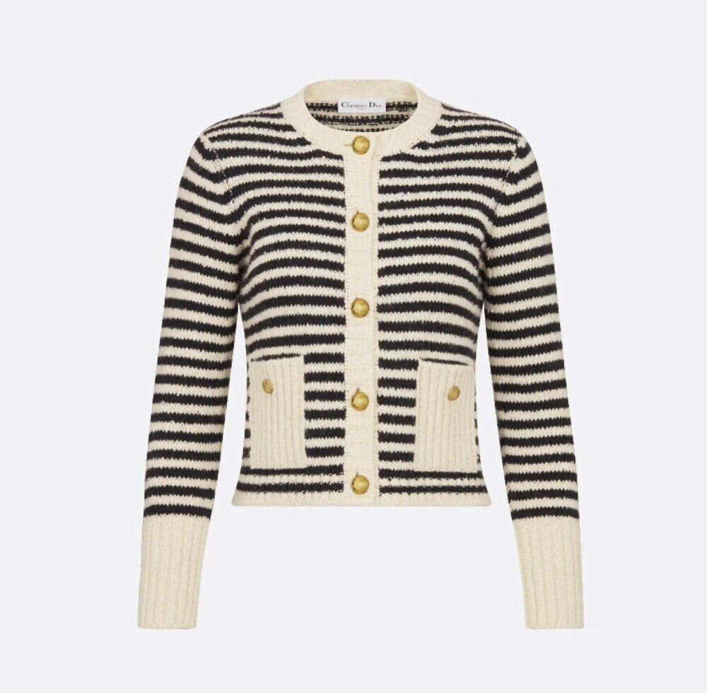 [럭스유] 40 / 디올 마리니에르 스트라이프 가디건 354G02AM154