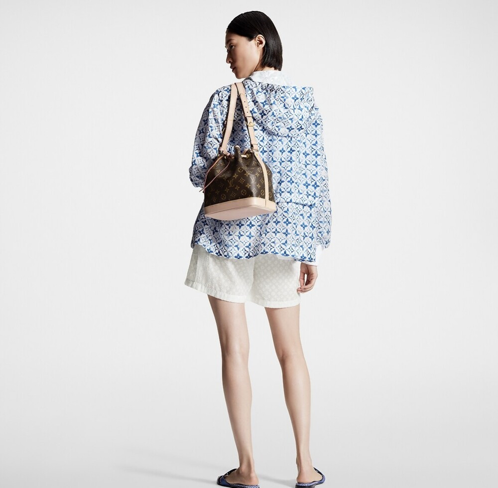 [럭스유] (새상품) 40 / 루이비통 모노그램 플라워 타이 트윌 자켓 1ABQ58