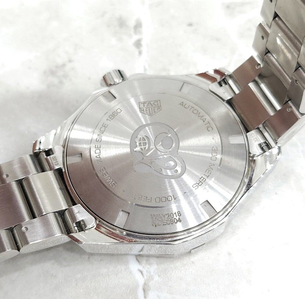 [럭스유] 태그호이어 아쿠아레이서 메탈 시계 브라운판