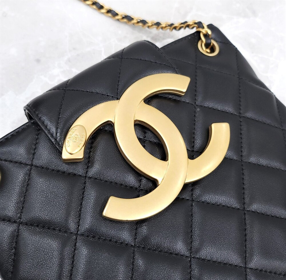 [럭스유] (새상품) 샤넬 24C 빅 CC로고 체인 숄더백 AS4596