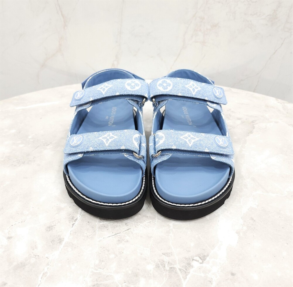 [럭스유] 40 / 루이비통 파세오 플랫 컴포트 샌들