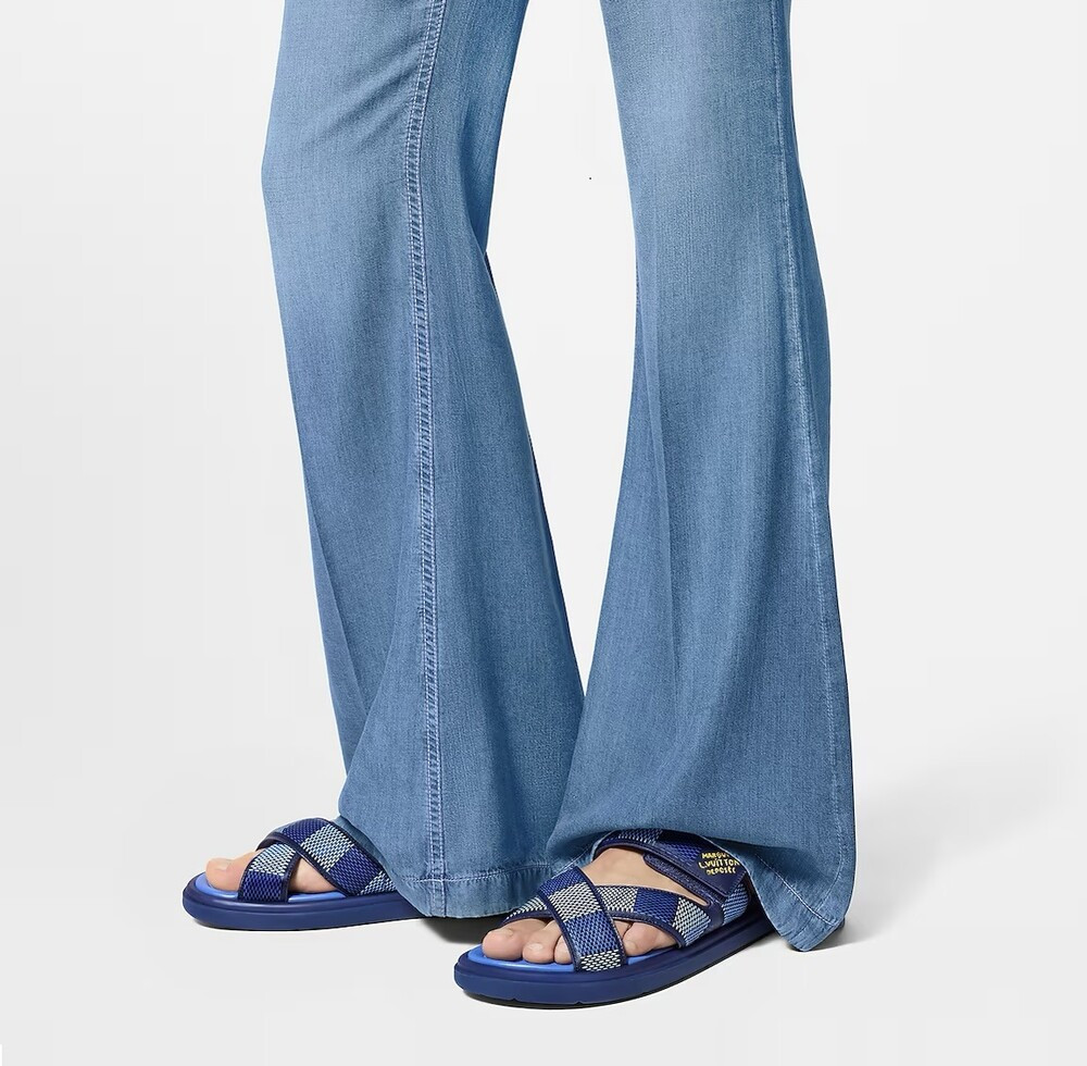 [럭스유] 9 / 루이비통 LV 다미에 베니스 뮬 슬리퍼 1ACRI9