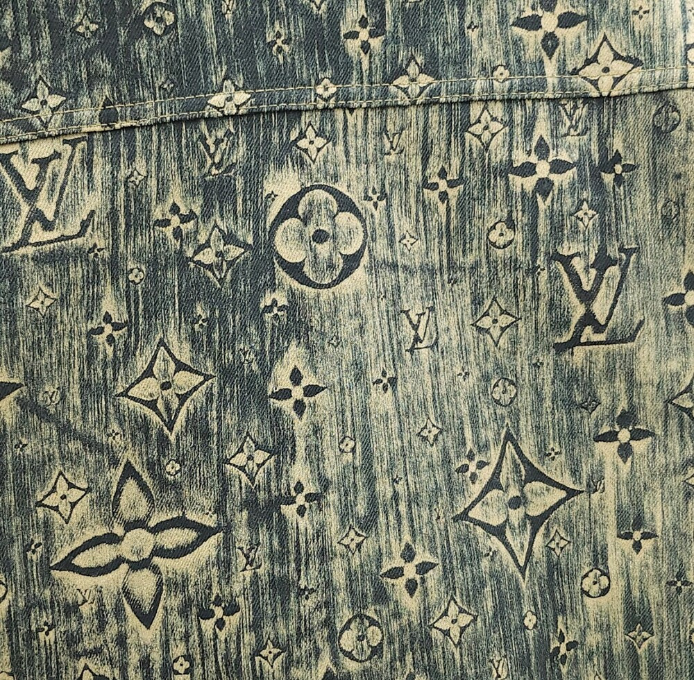 [럭스유] 46 / 루이비통 테일러드 모노그램 데님 집업 자켓 1AATFV