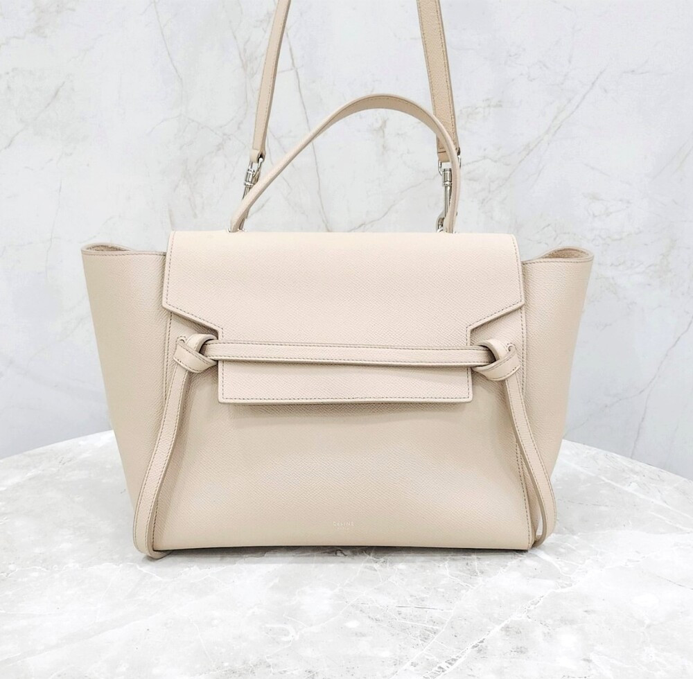 [럭스유] 셀린느 미니 벨트백 그레인 카프스킨 라이트토프