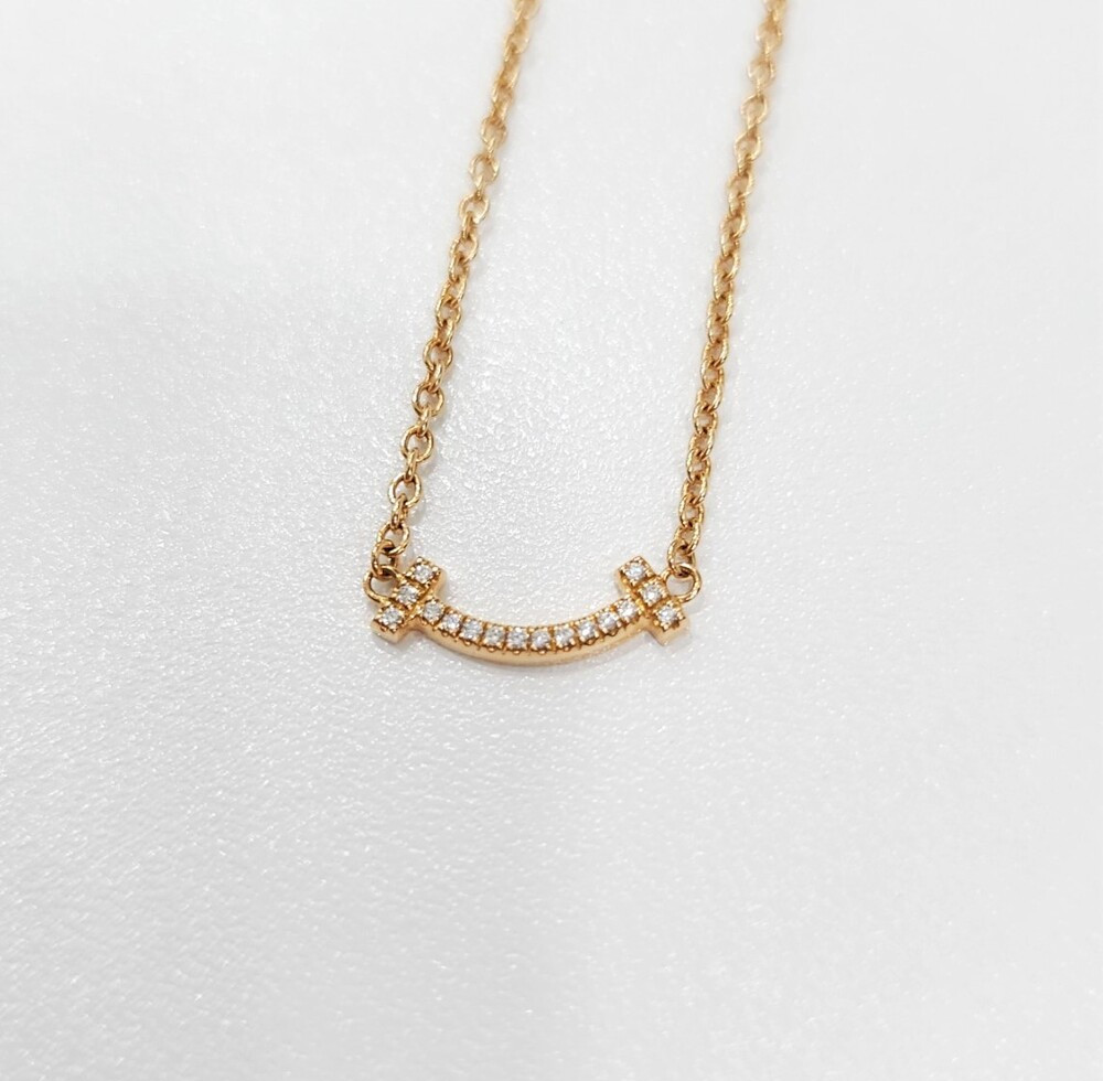 [럭스유] 티파니앤코 다이아 T 스마일 브레이슬릿 S