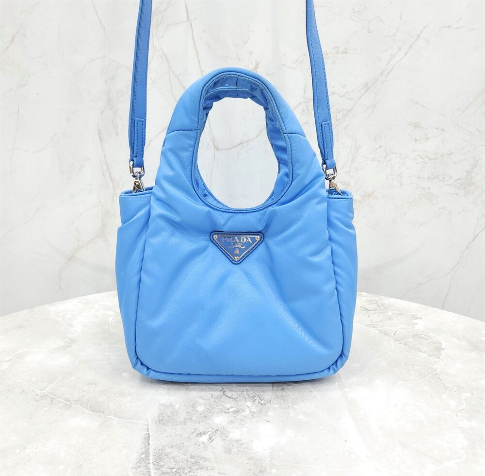 [럭스유] 프라다 소프트 패딩 리나일론 미니백 1BA359