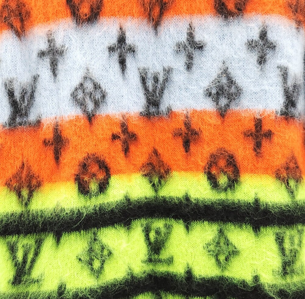 [럭스유] M / 루이비통 모헤어 모노그램 가디건 1AA53J