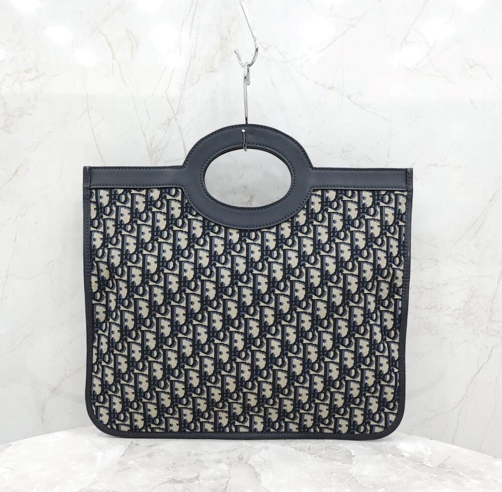 [럭스유] 디올 오블리크 자카드 폴딩 클러치 겸 토트백 M8604CTZQ