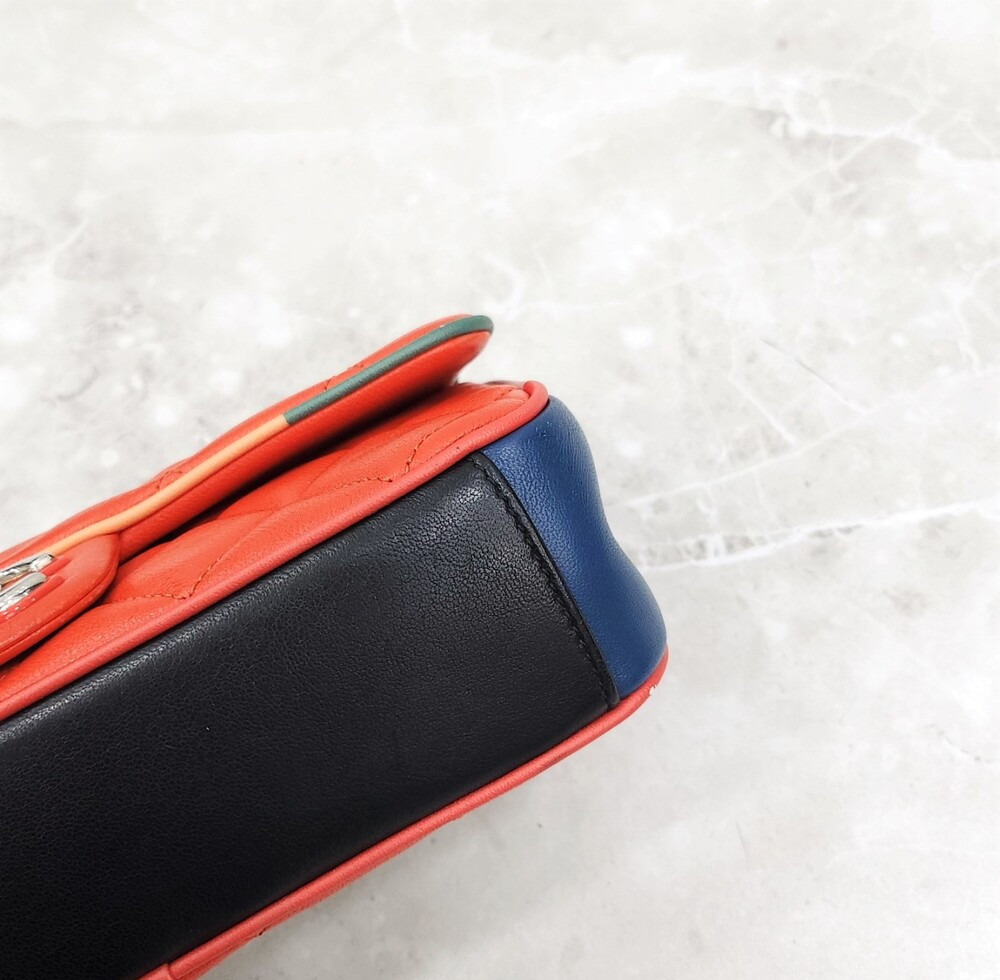 [럭스유] 샤넬 램스킨 멀티 체인 숄더백 23번대