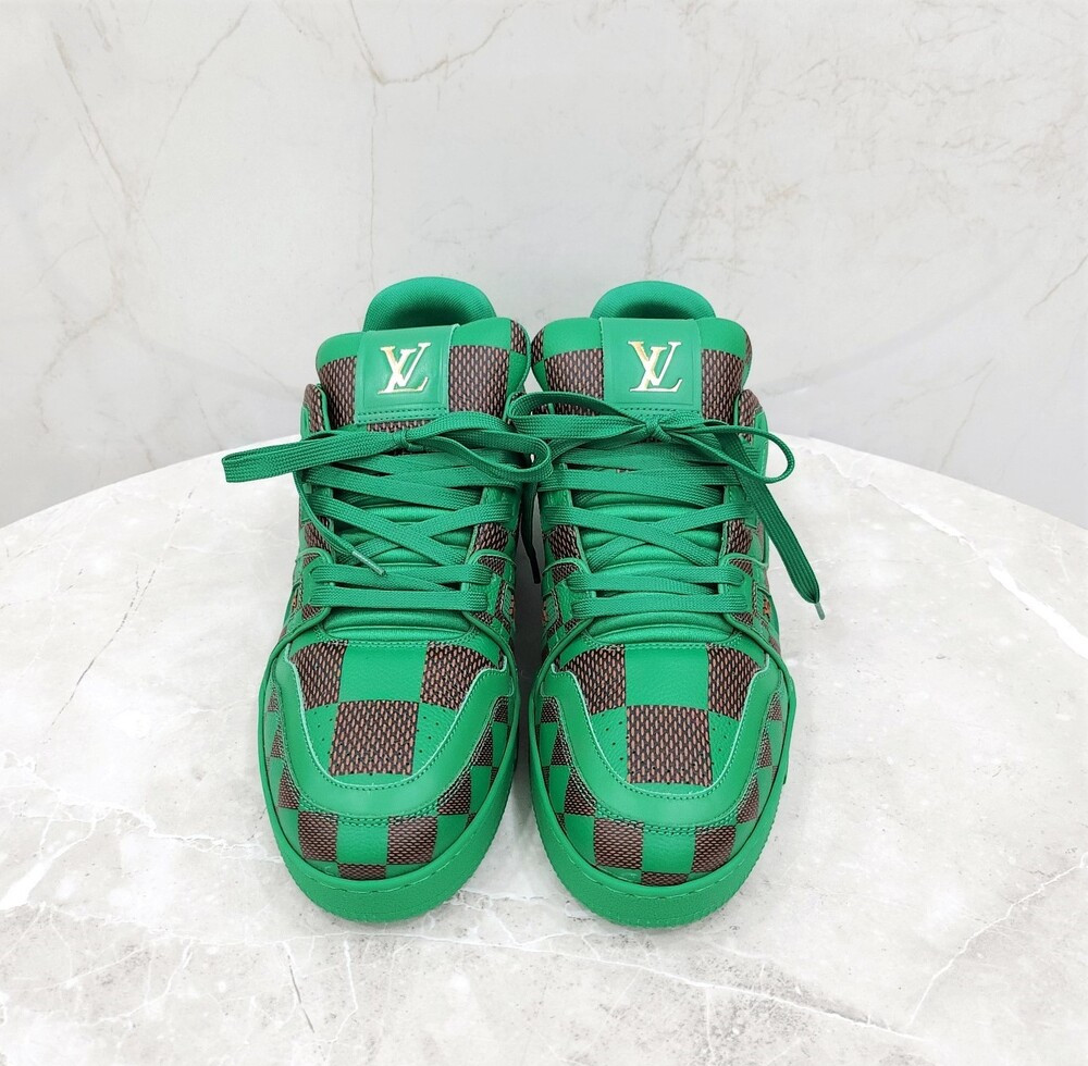 [럭스유] (새상품) 8 / 루이비통 퍼렐 LV 트레이너 다미에 팝컬렉션 스니커즈 1ACN5D