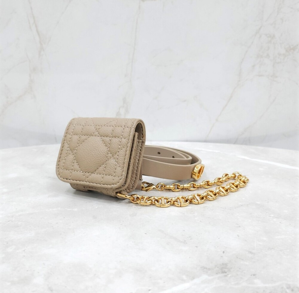 [럭스유] 디올 카로 파우치 포켓 벨트 70 헤이즐넛 B0306UBDH