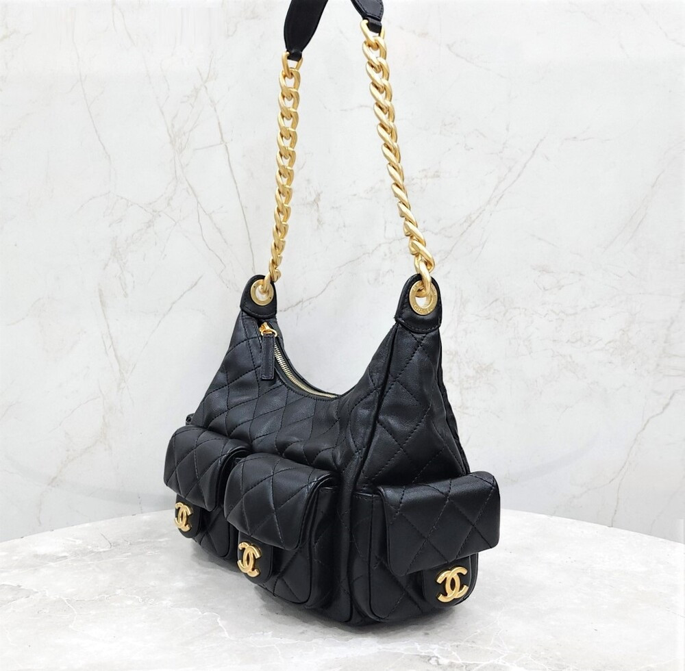 [럭스유] 샤넬 25C 크루즈 호보백 체인 숄더백 AS5339