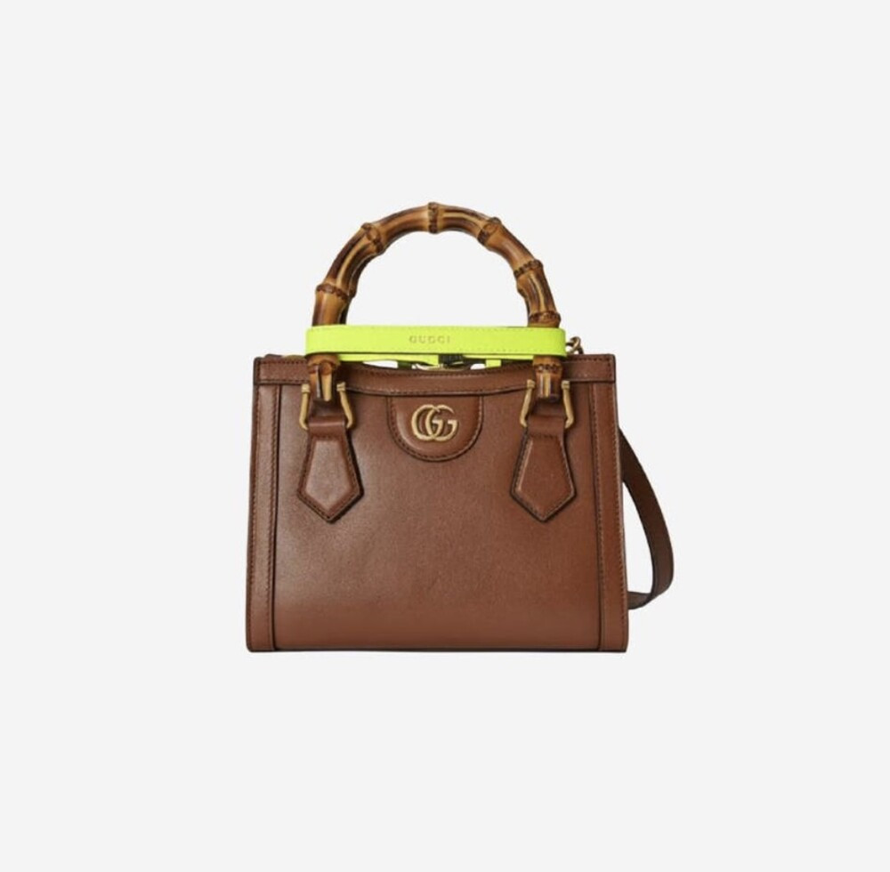 [럭스유] 구찌 다이애나 뱀부 미니 토트백 655661