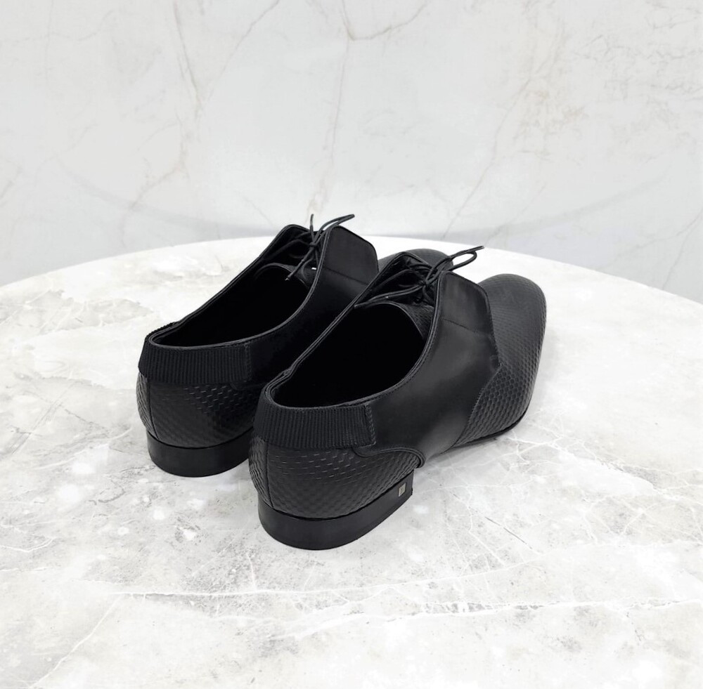 [럭스유] (새상품) 8 / 루이비통 LV 블랙 다미에 남성 구두