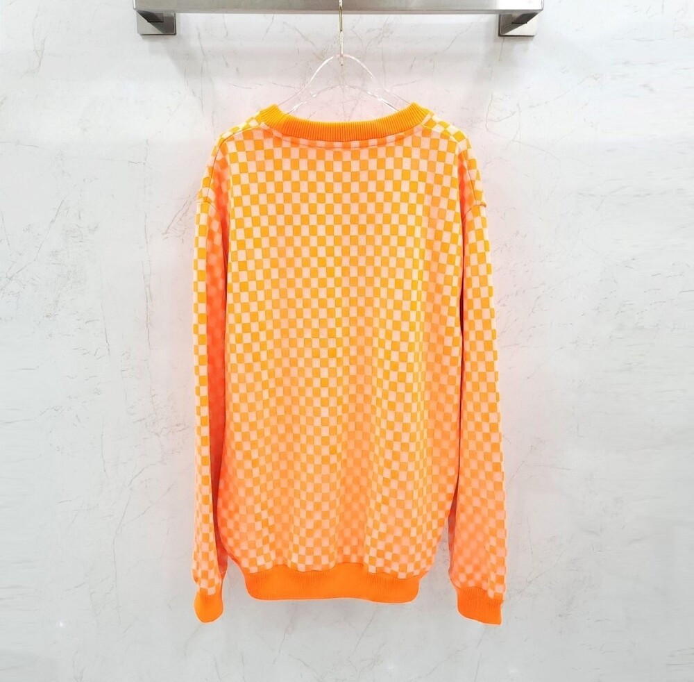 [럭스유] XXL / 루이비통 오렌지 다미에 플로우 맨투맨